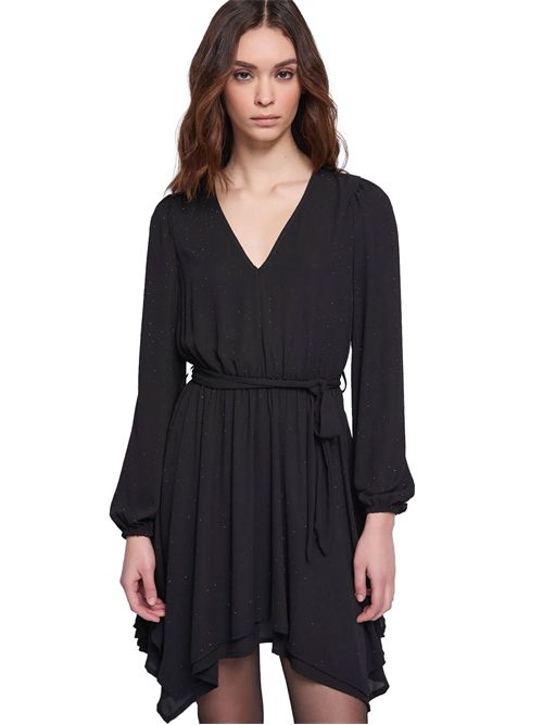 GAUDÌ JEANS Georgette dress with belt GAUDI JEANS | 521BD150052001